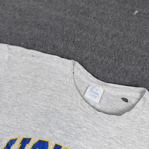 Vintage Michigan Wolverines Shirt Mens XL NCAA College Athletic Dept Tultex 90s - Picture 4 of 8